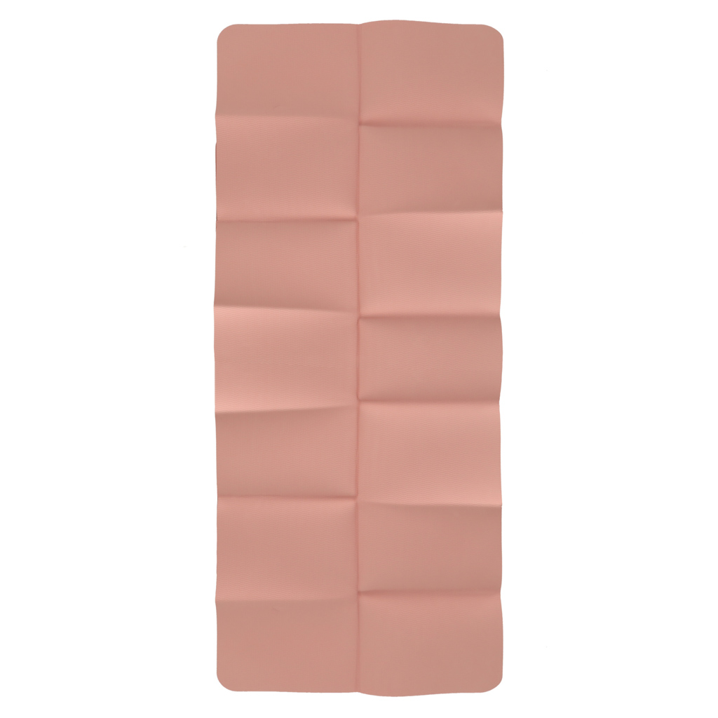 Sulankstomas jogos pratimų kilimėlis 183x61x0,4 cm rožinės spalvos
