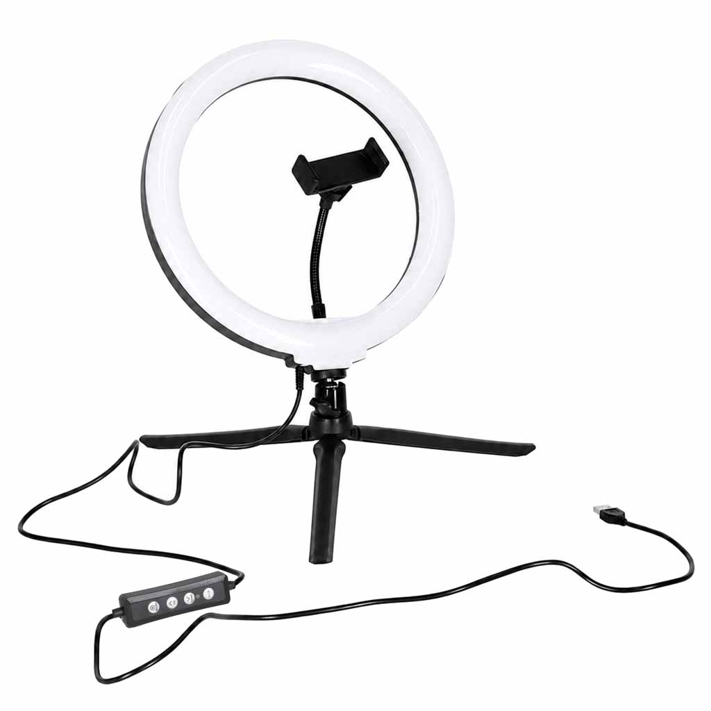Žiedinė LED lempa 25.5 cm 2