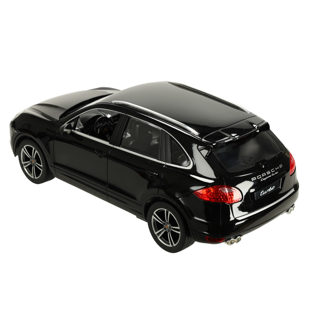 Rc automobilis 1:14 porsche cayenne turbo juodas