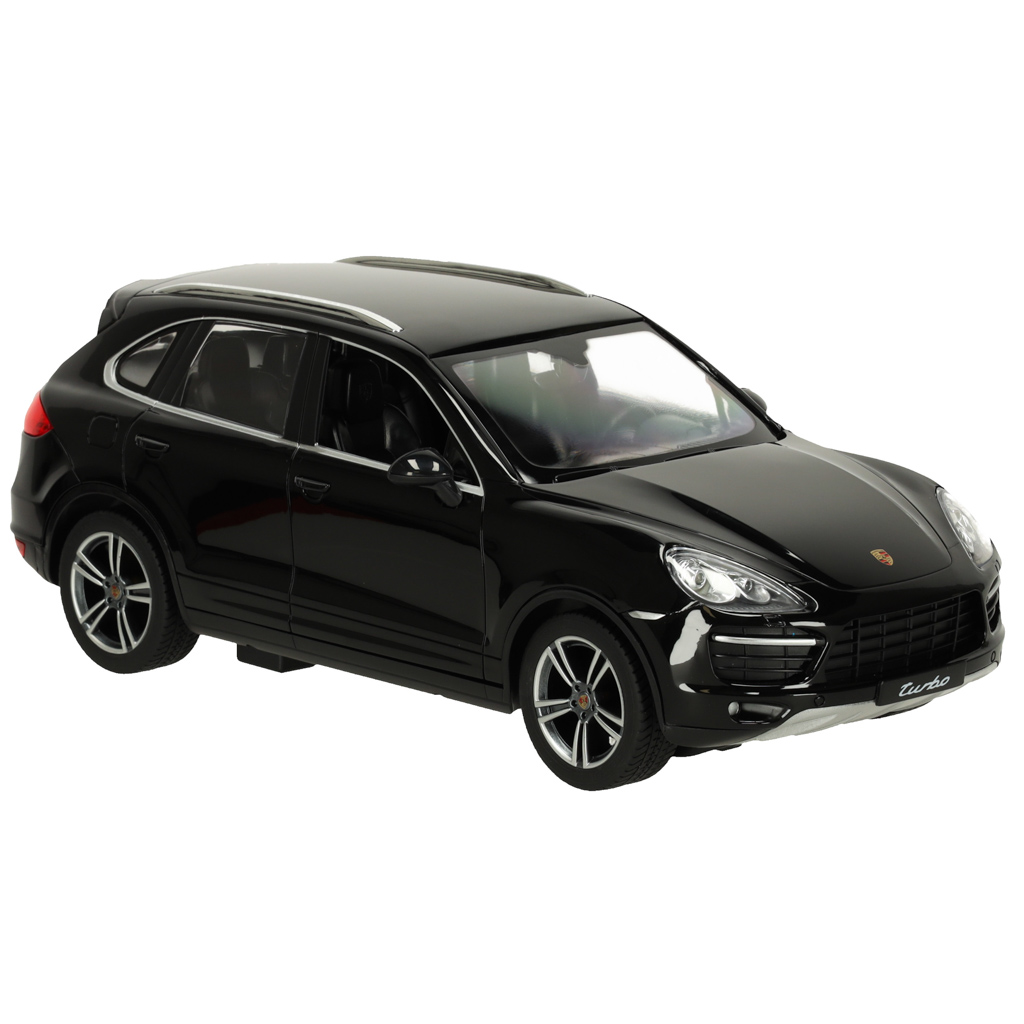Rc automobilis 1:14 porsche cayenne turbo juodas