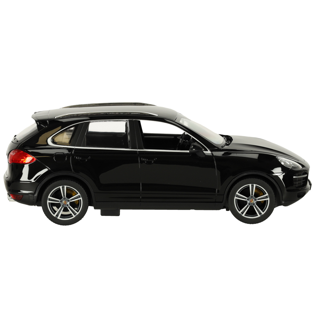 Rc automobilis 1:14 porsche cayenne turbo juodas