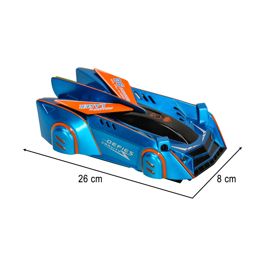 Rc lazeriu valdomas sieninis mėlynas lazerinis automobilis