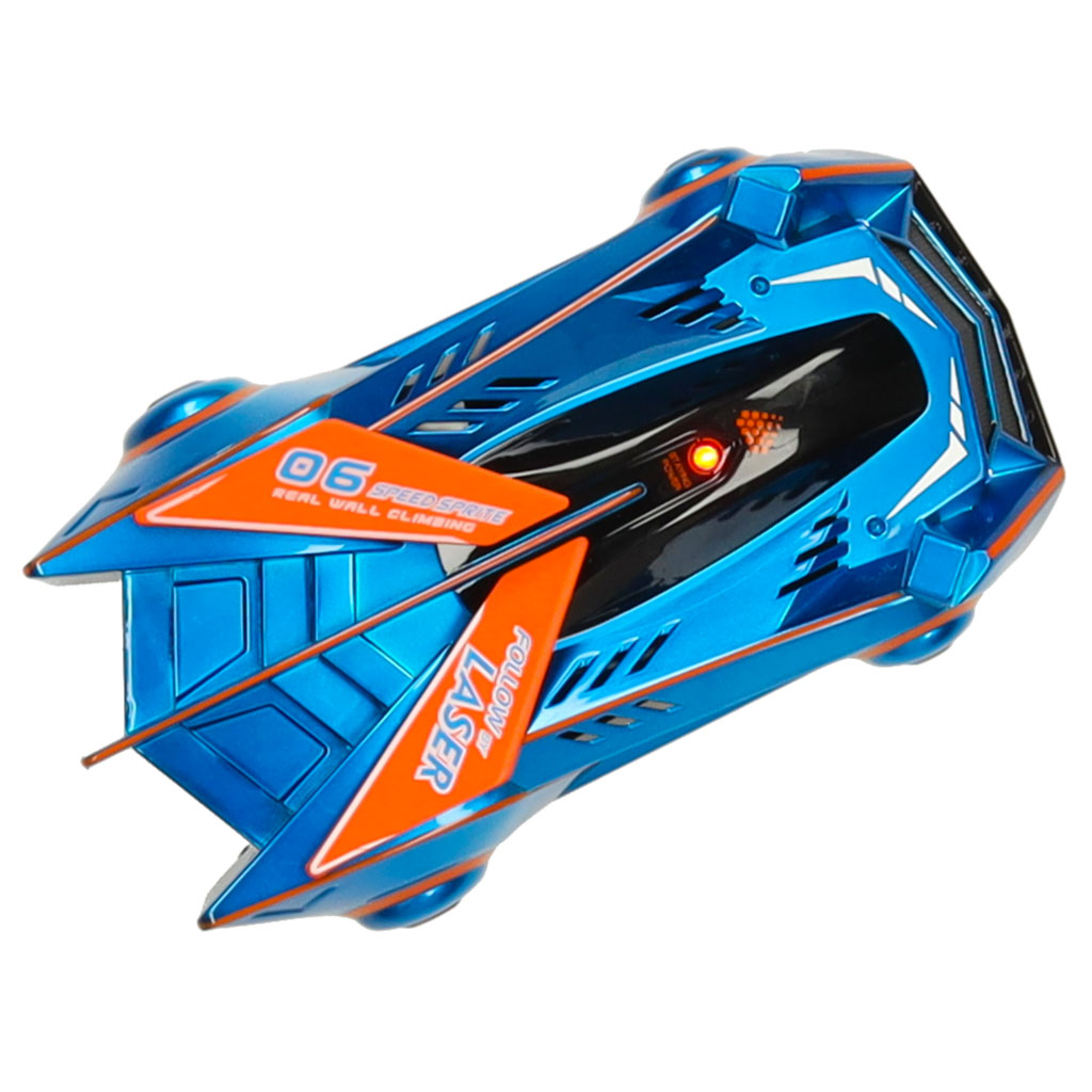 Rc lazeriu valdomas sieninis mėlynas lazerinis automobilis