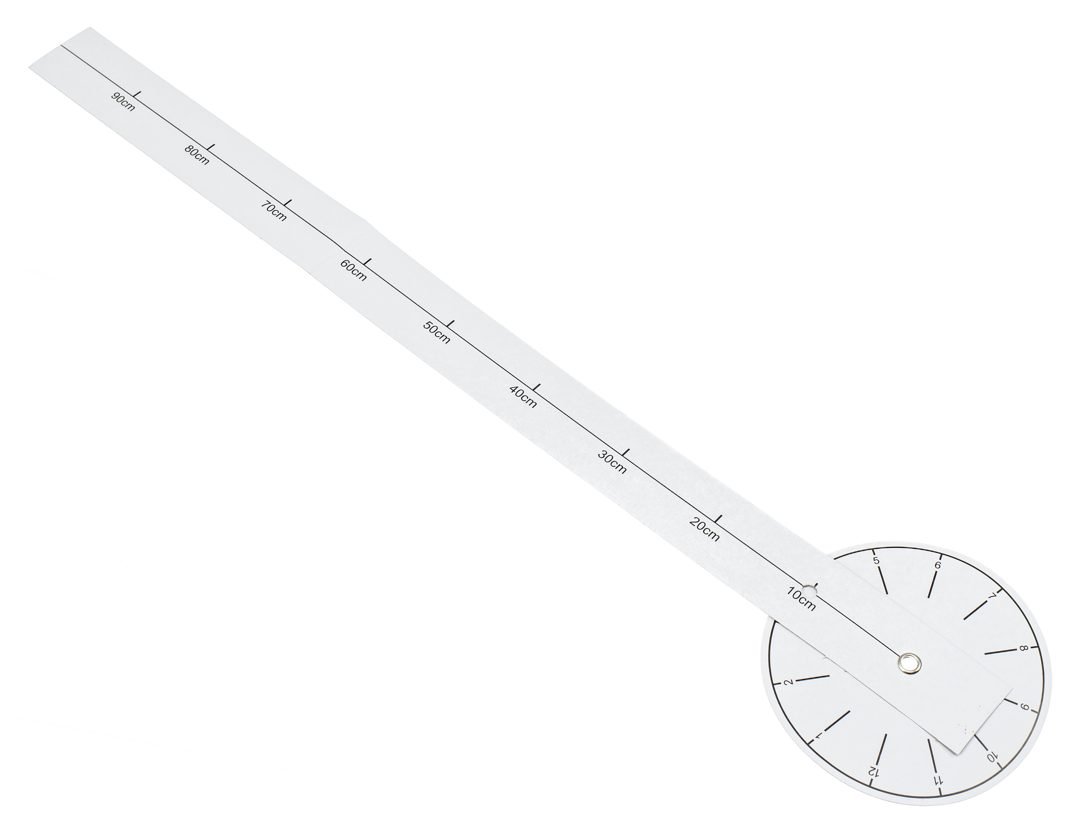 Didelis juodas sieninis laikrodis, 80-120 cm