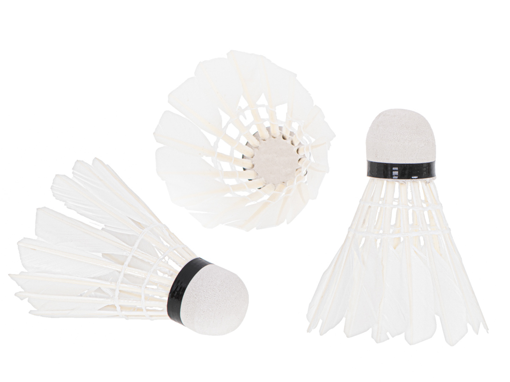 Plunksninės badmintono strėlės 8,5 cm