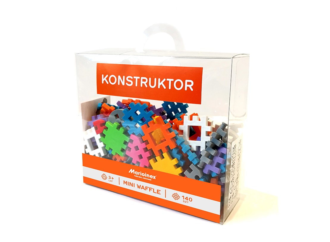 Kūrybiniai Mini Vafliai Marioinex, 140 Vnt.