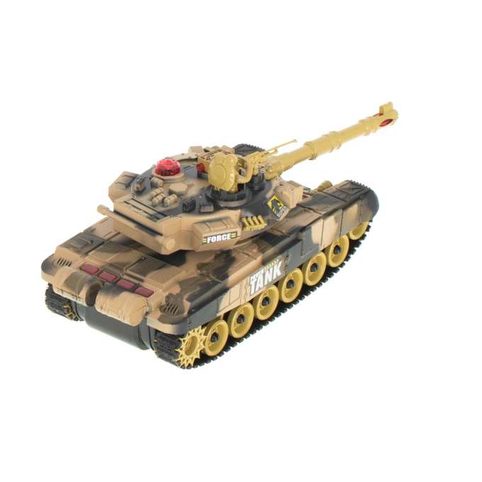 Nuotoliniu būdu valdomas tankas War Tank 9993, rudas 2