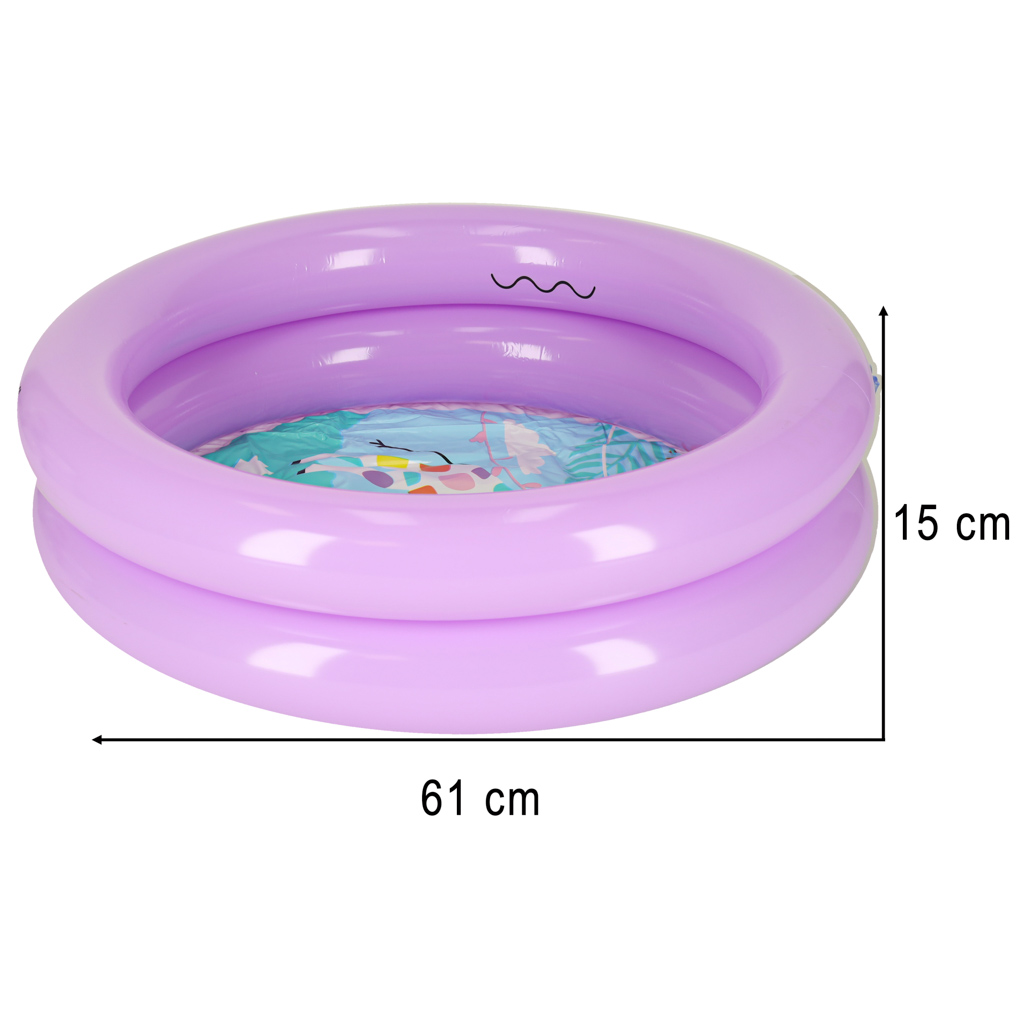 Violetinis bestway vaikiškas baseinas 61x15 cm