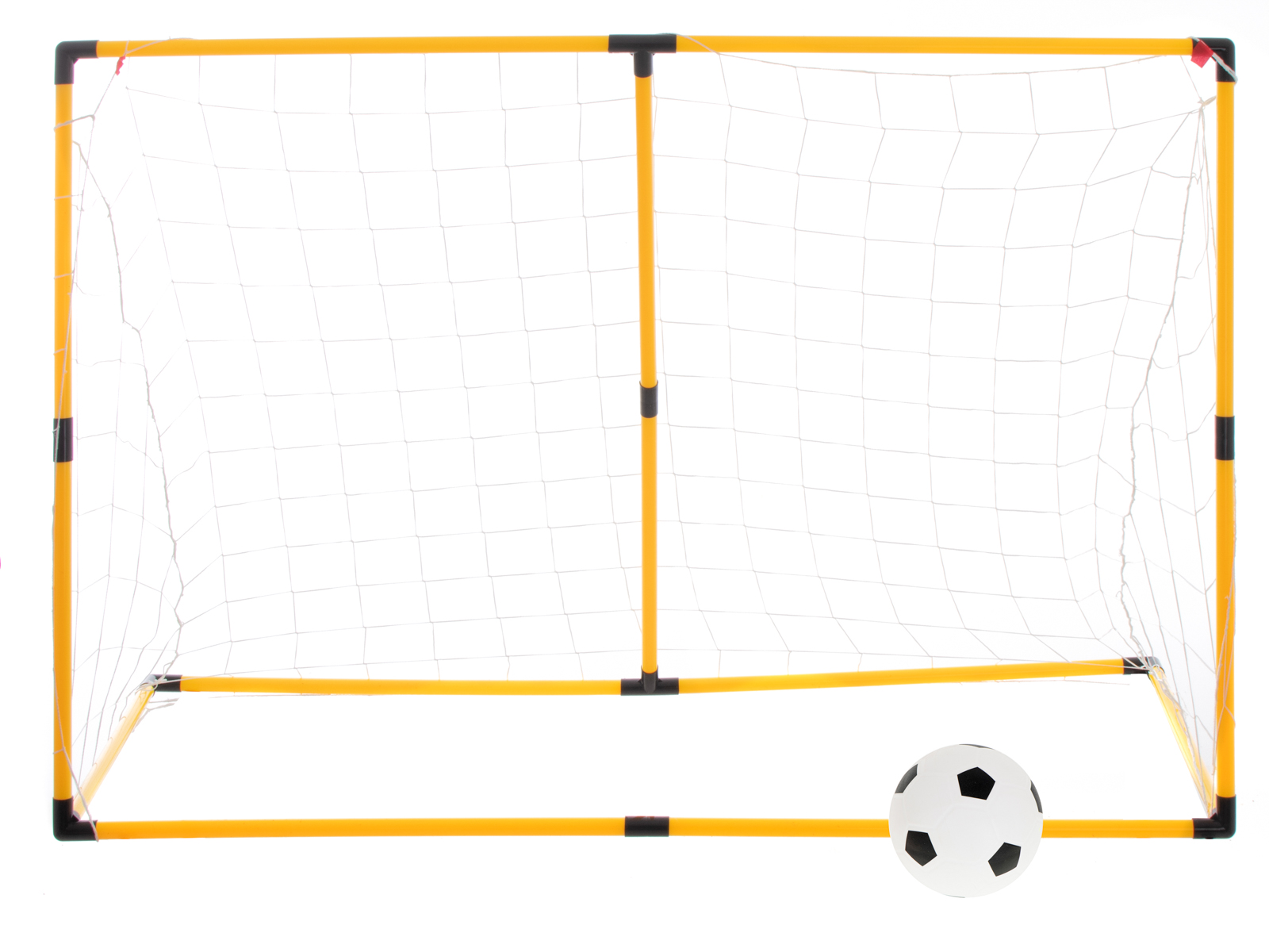 Futbolo vartai su taikinio tinklu