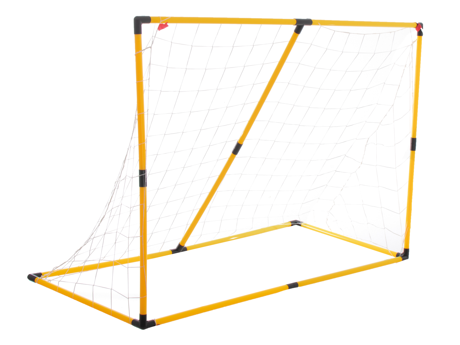 Futbolo vartai su taikinio tinklu