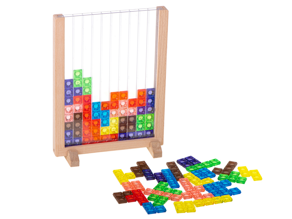 Loginis stalo žaidimas dėlionė tetris