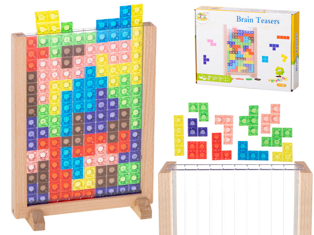Loginis stalo žaidimas dėlionė tetris