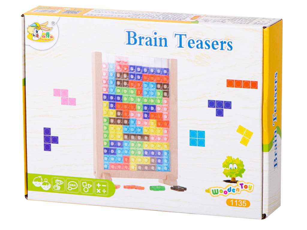 Loginis stalo žaidimas dėlionė tetris