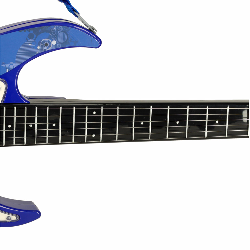 Vaikiška gitara su mikrofono stovu