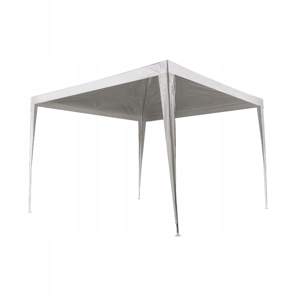 Baltas sodo paviljonas 3x3 m