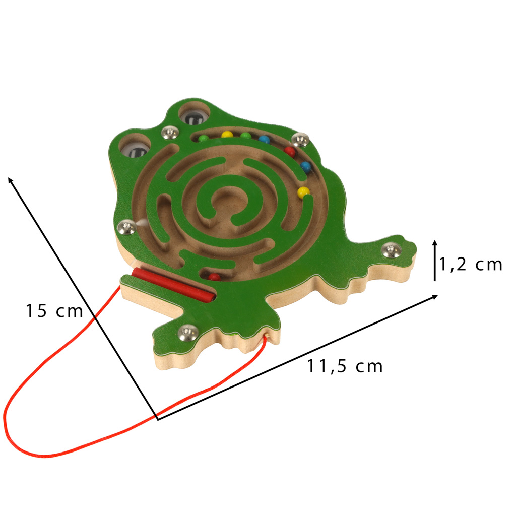 Magnetinis labirintas su kamuoliais, loginis žaidimas