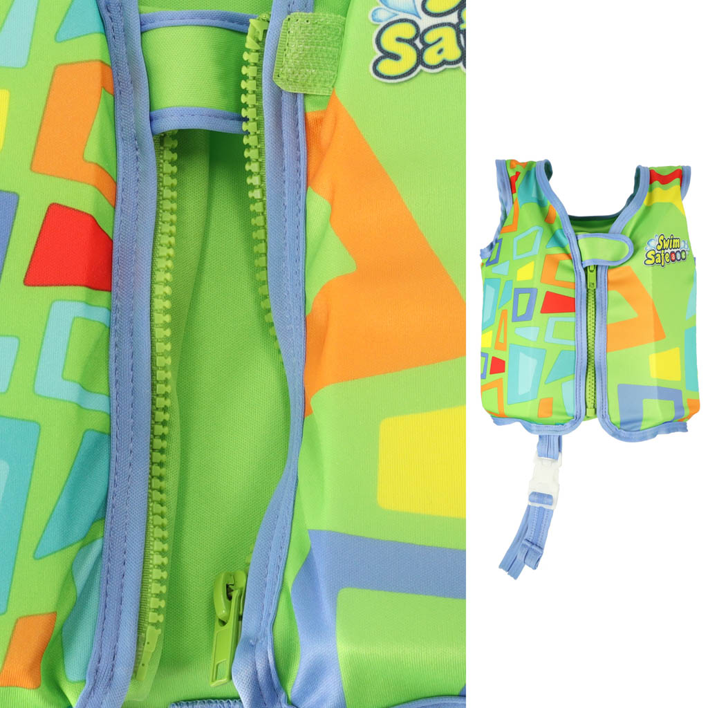 Aquastar vaikų plaukimo liemenė žalia