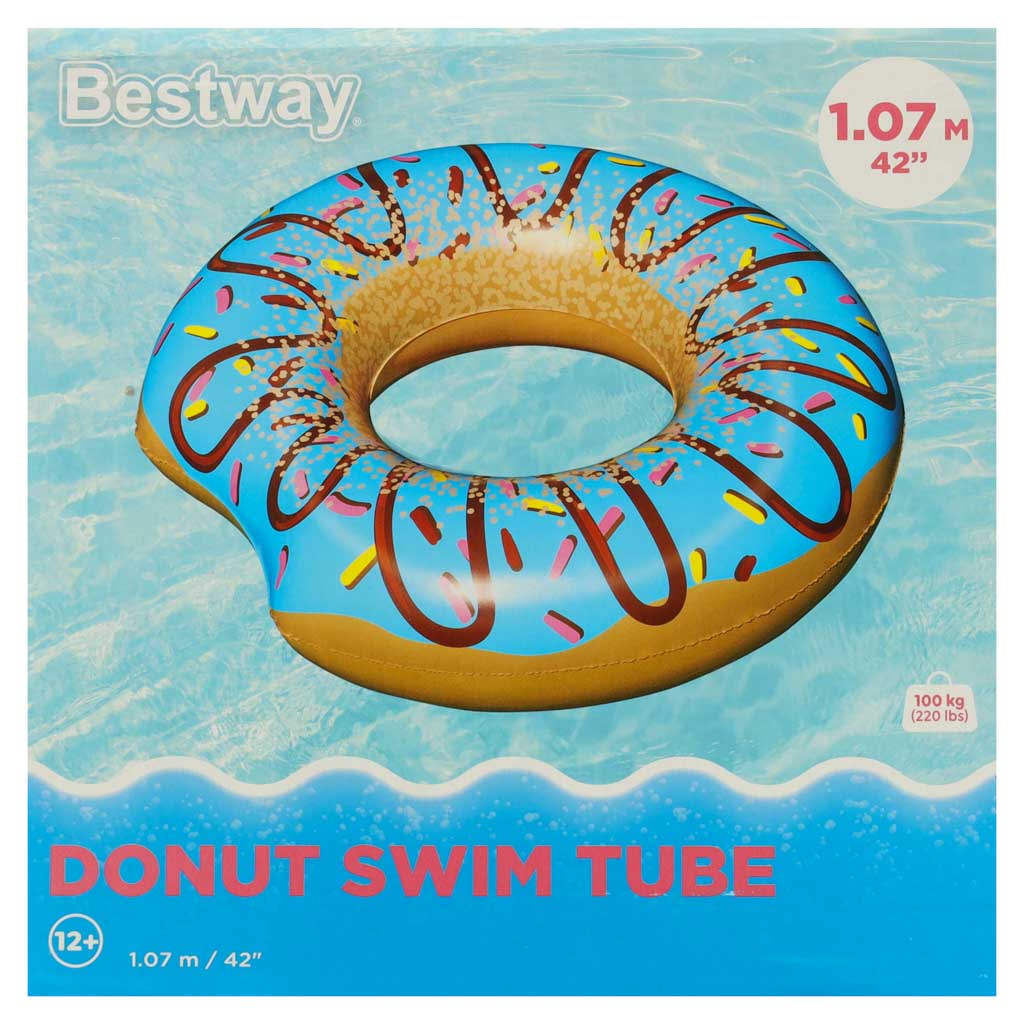 Plaukimo ratas bestway, 107 cm, mėlynas