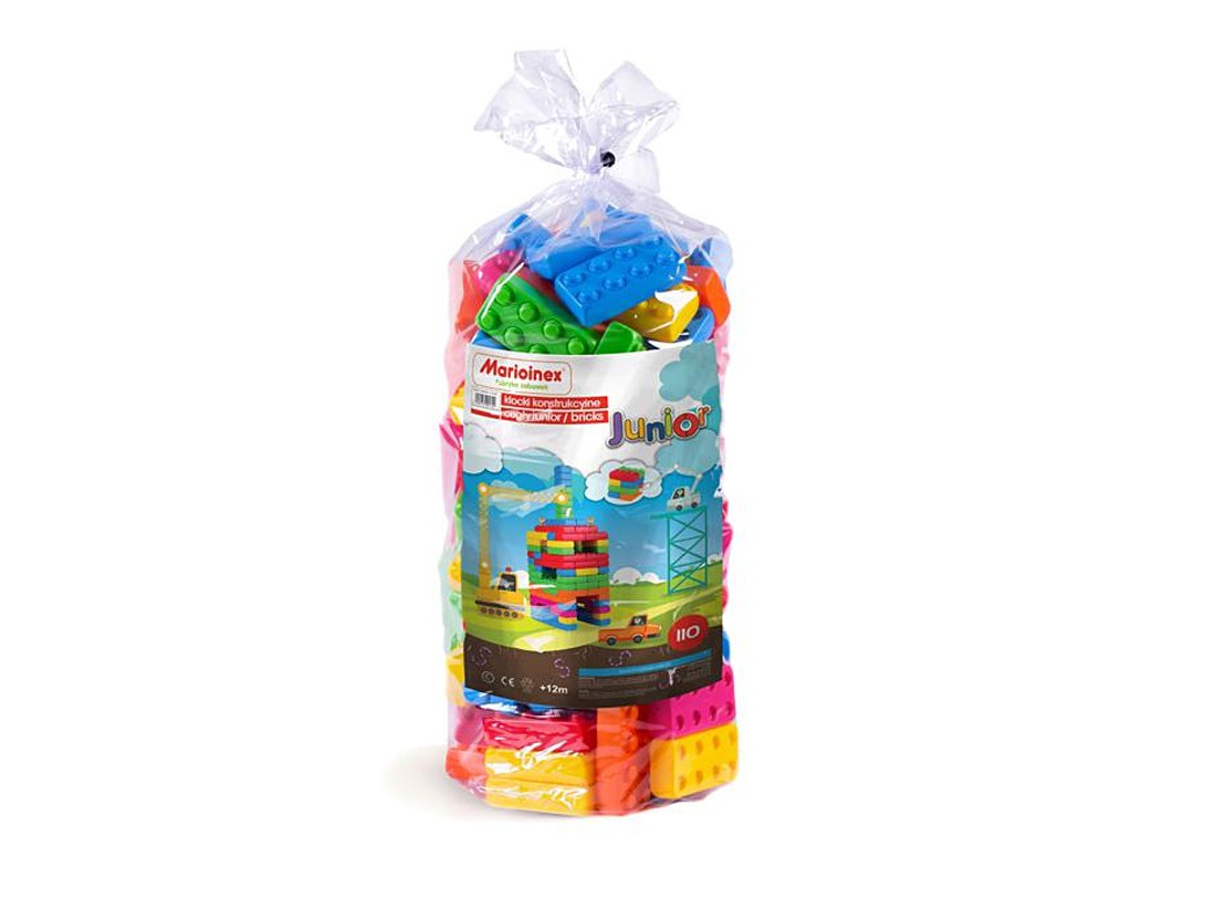 Kaladėlės junior bricks 901724 , 110 vnt.