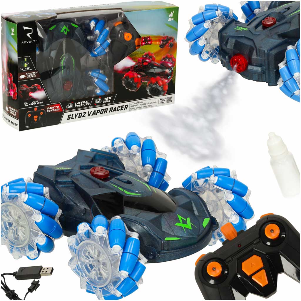 Nuotoliu valdomas automobilis rc revolt slydz vapor, mėlynas