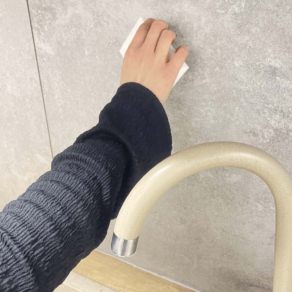Melamino putplasčio valymo kempinė