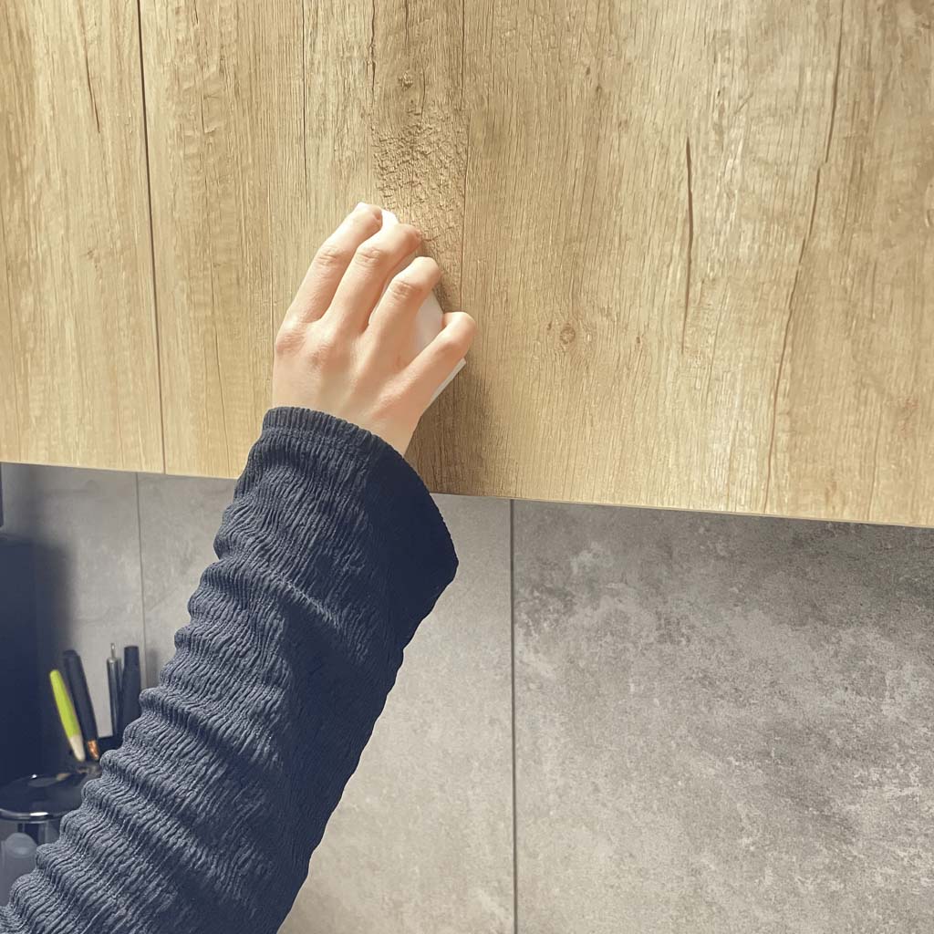 Melamino putplasčio valymo kempinė