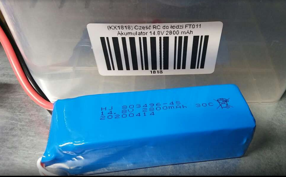 Baterija 14.8v