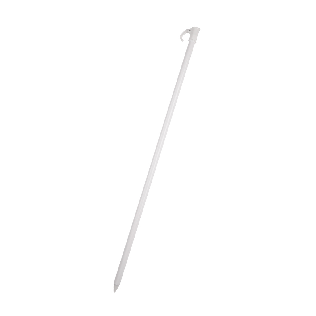 Reguliuojamas paplūdimio skėtis 150 cm pilkas