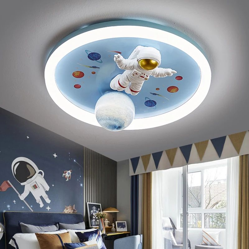 Led lubos šviestuvas su astronautu, 50 cm
