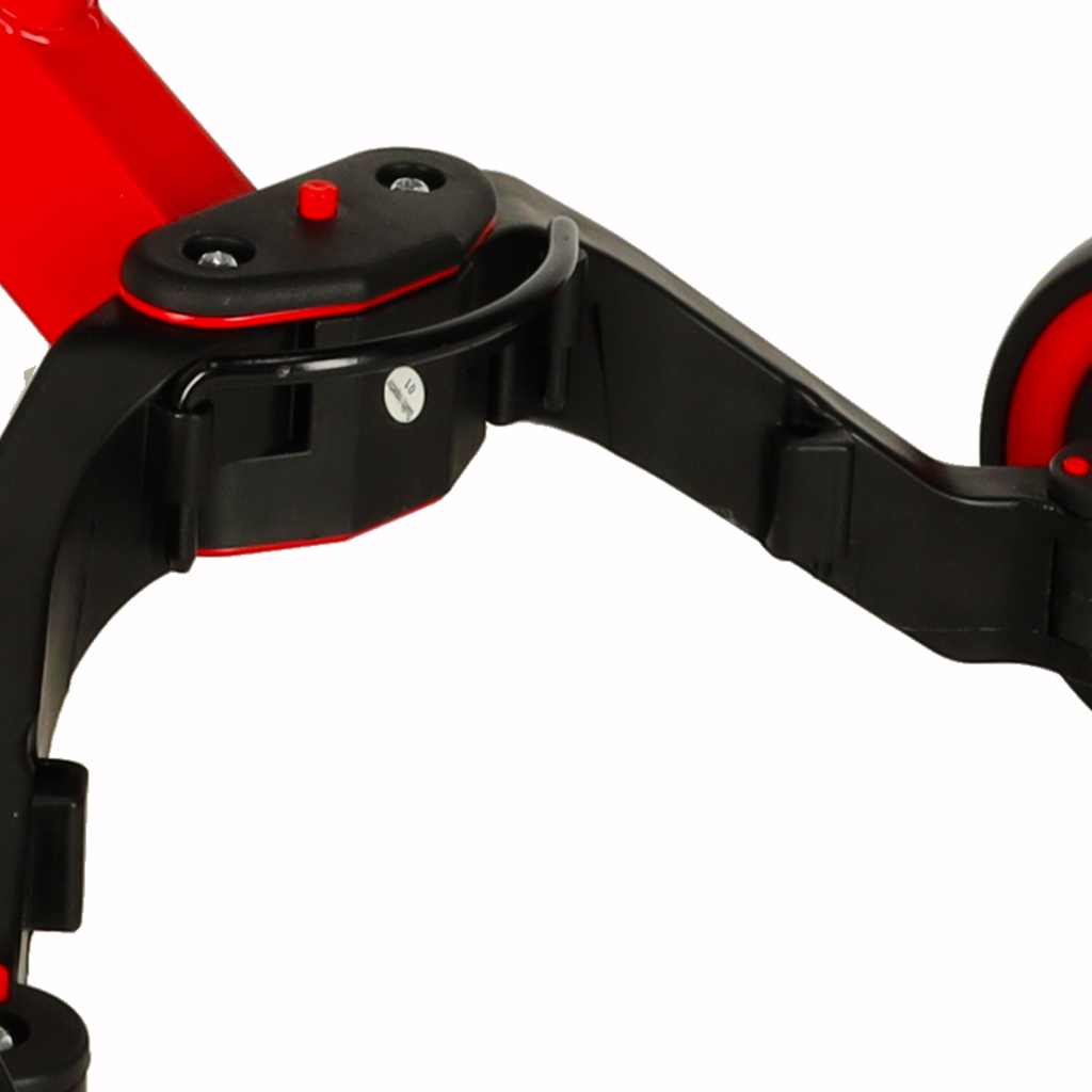 Trike fix mini krosinis triratukas 3in1 su pedalais raudonos spalvos