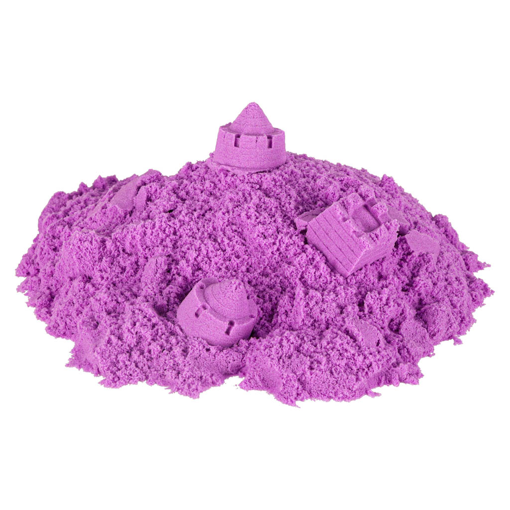 Kinetinis smėlis, 1 kg, violetinis