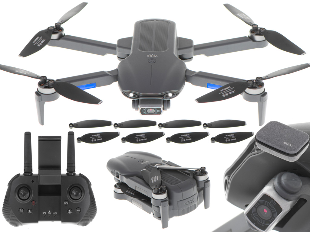 Dronas RC DRONE F9 KAMERA 6K HD GPS WIFI DIAPAZONAS 2000M