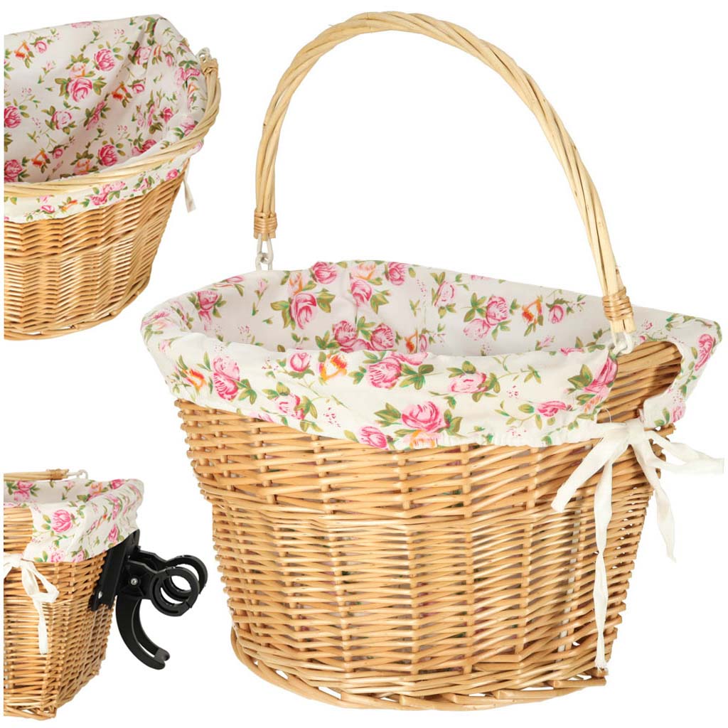 Dviračio priekinis krepšys 26 x 43 x 23 cm