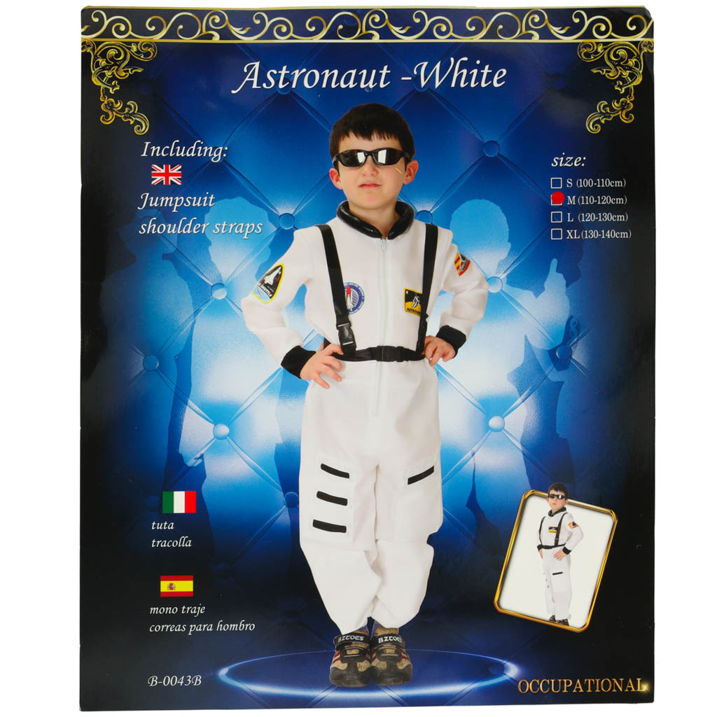 Astronauto karnavalinis kostiumas m dydžio