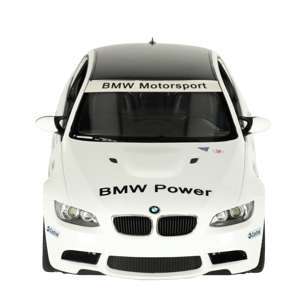 Rc automobilis 1:14 bmw m3 baltas