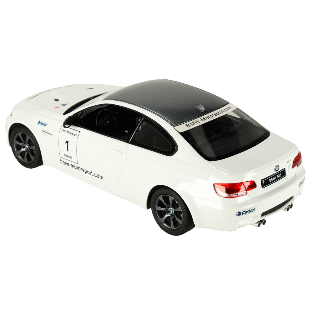 Rc automobilis 1:14 bmw m3 baltas