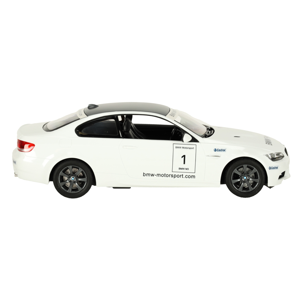 Rc automobilis 1:14 bmw m3 baltas