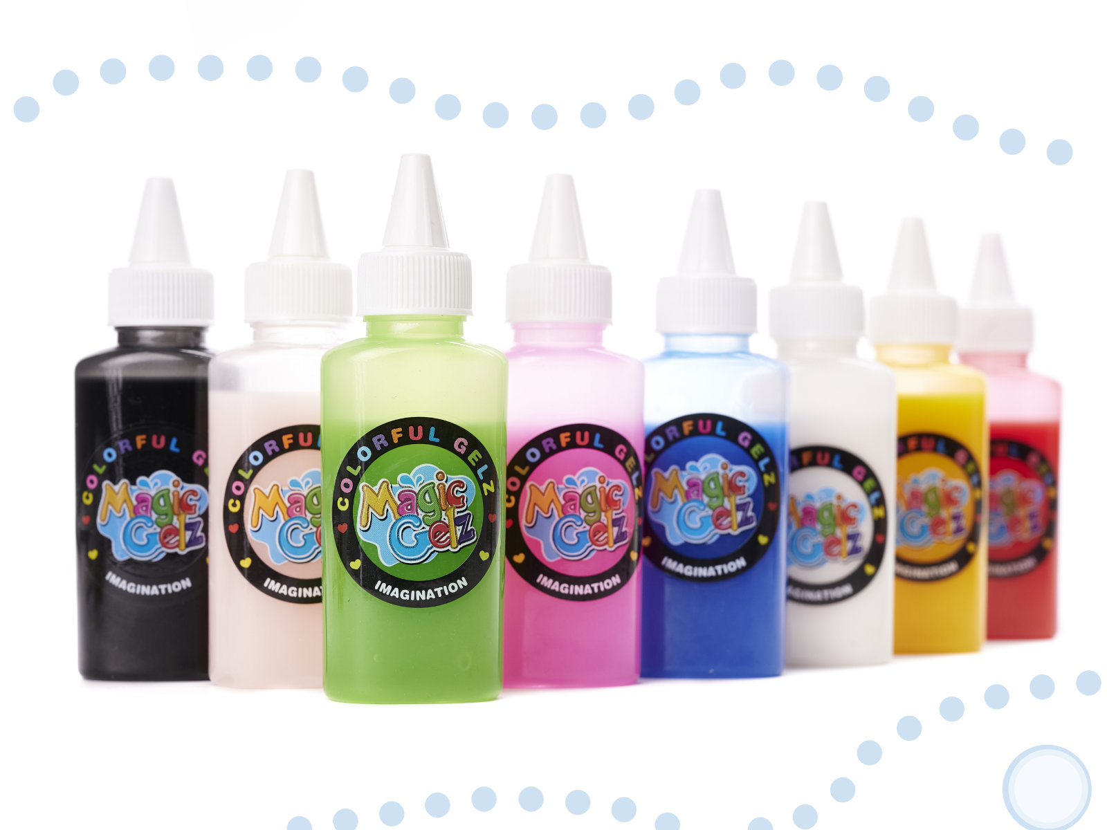 Klej crystal glue slime 3d zestaw 26el.