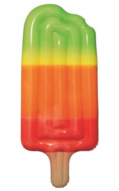 Pripučiamas plaustas Bestway Popsicle, 180x75 cm