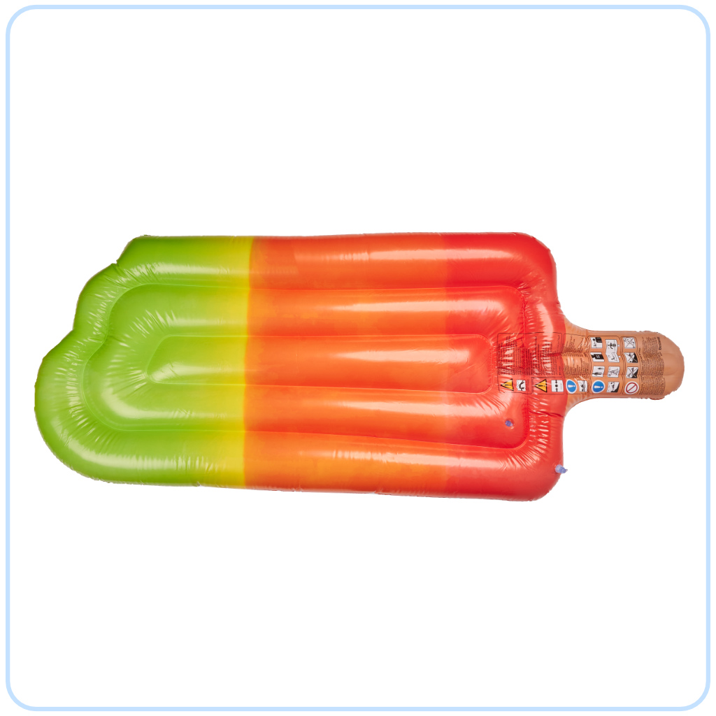 Pripučiamas plaustas Bestway Popsicle, 180x75 cm
