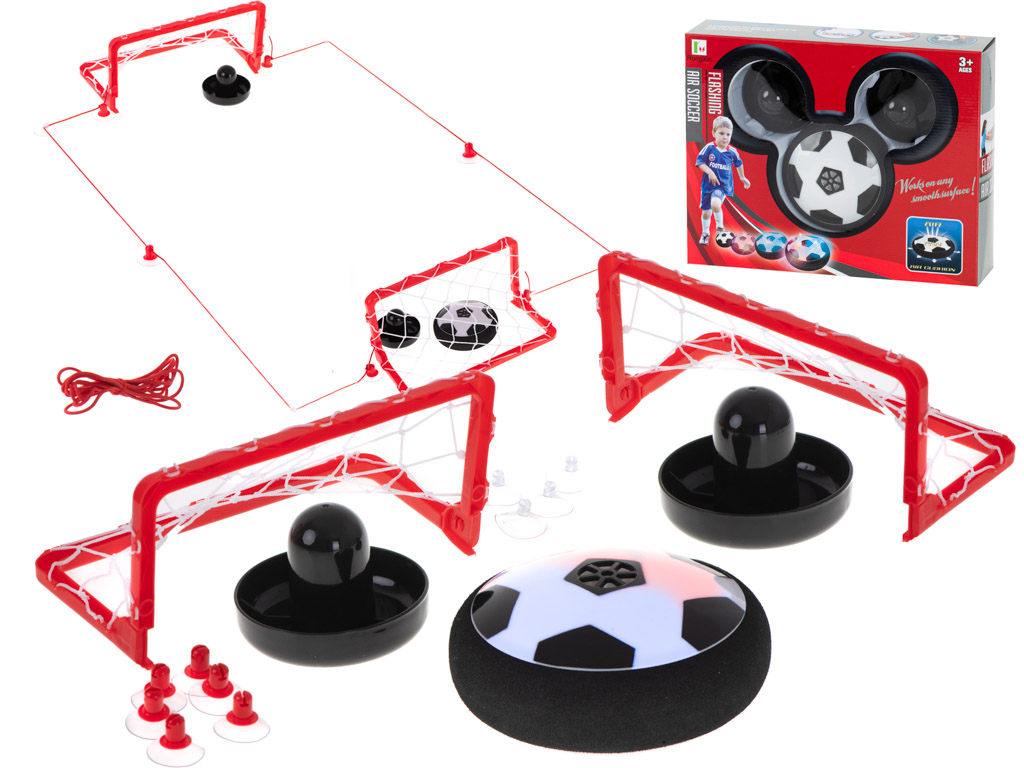 Stalo futbolas Hoverball, raudonas