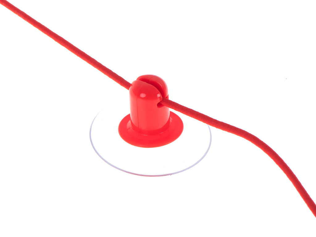 Stalo futbolas hoverball, raudonas