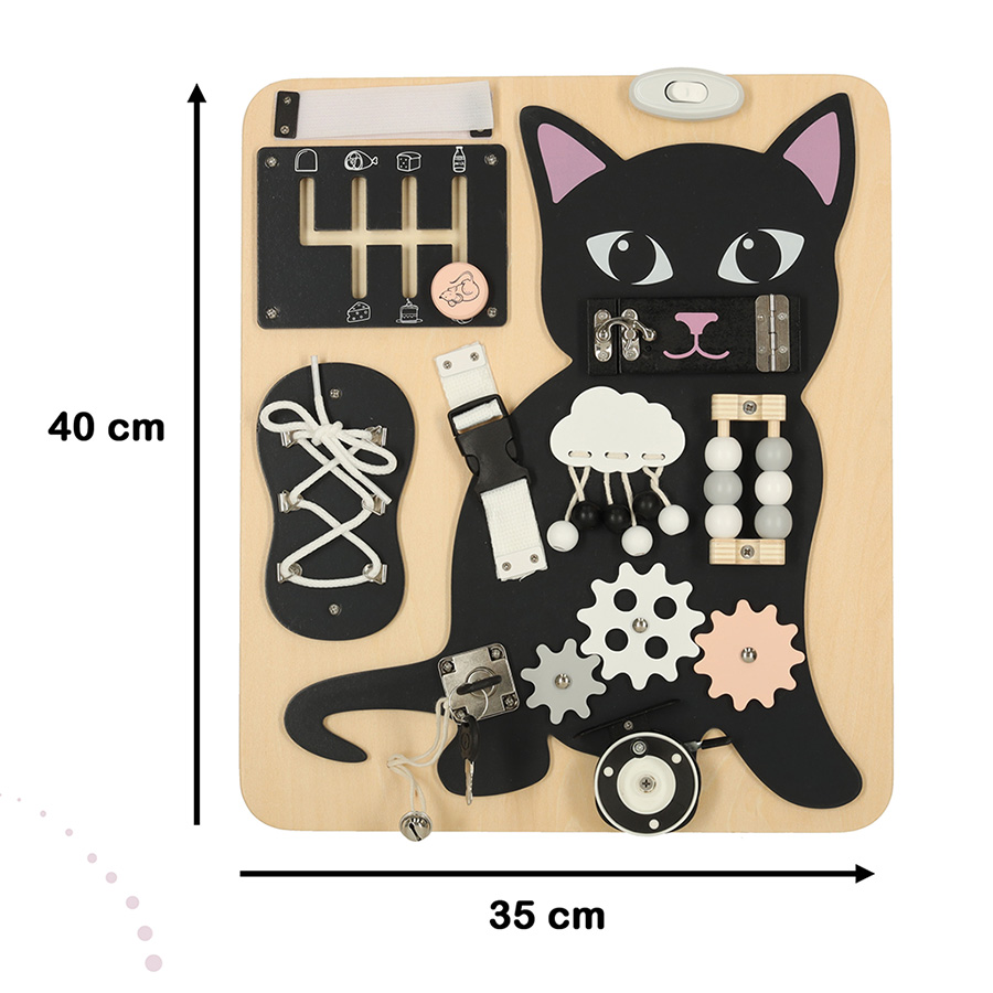 Sensorinė lenta vaikams lulilo kitty kiciao