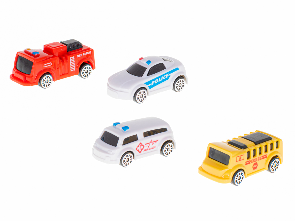 Žaislinis paleidimo pistoletas su lėktuvais ir automobiliu