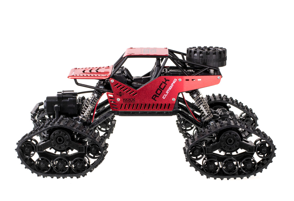 RC Rock Crawler automobilis raudonas 3