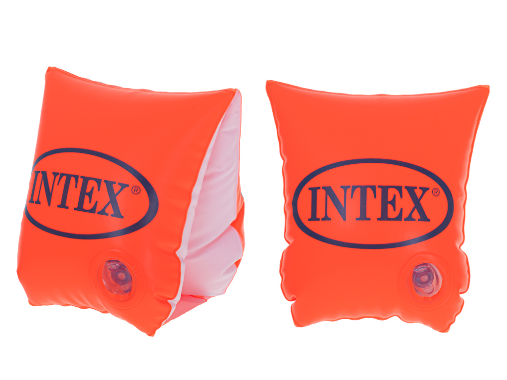 Butterfly pripučiamos plaukimo rankovės oranžinės intex