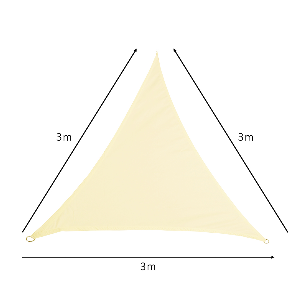 Trikampis sodo tentas 3x3x3 m