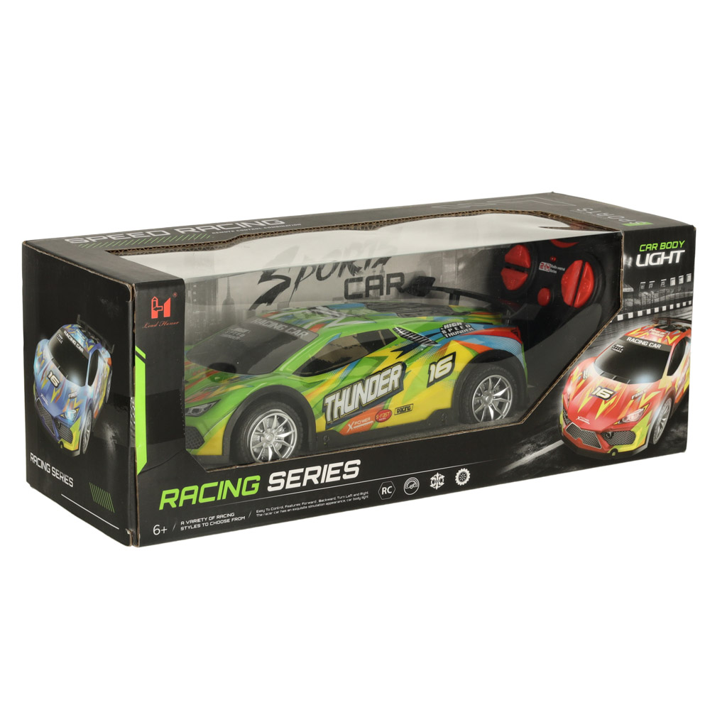 Rc sportinis automobilis žalias