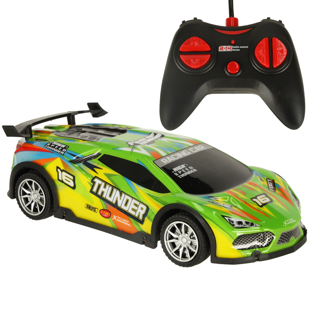Rc sportinis automobilis žalias