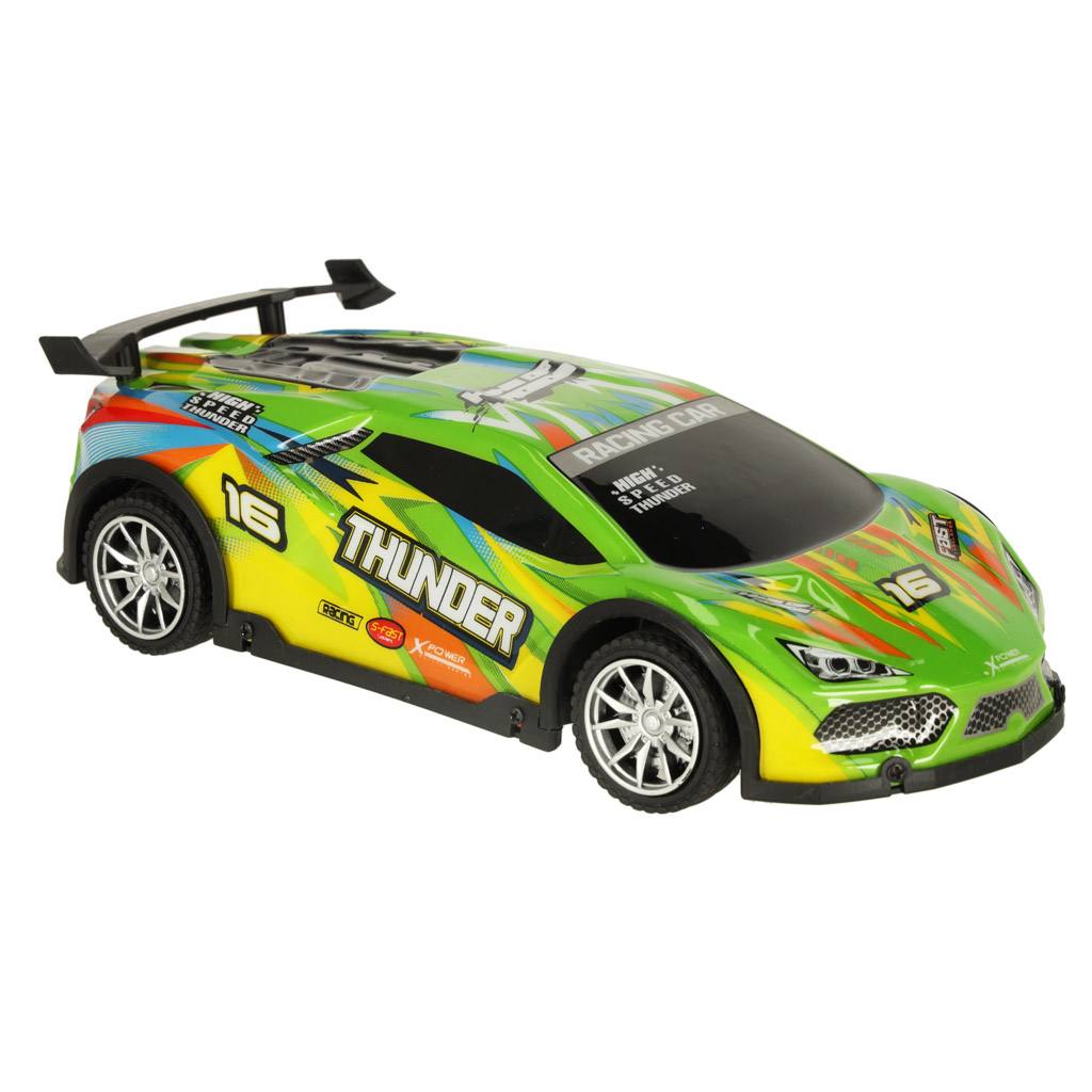 Rc sportinis automobilis žalias